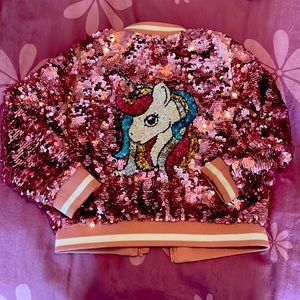 H&M 4 T sequin jacket